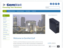 Tablet Screenshot of gemnetgulf.com